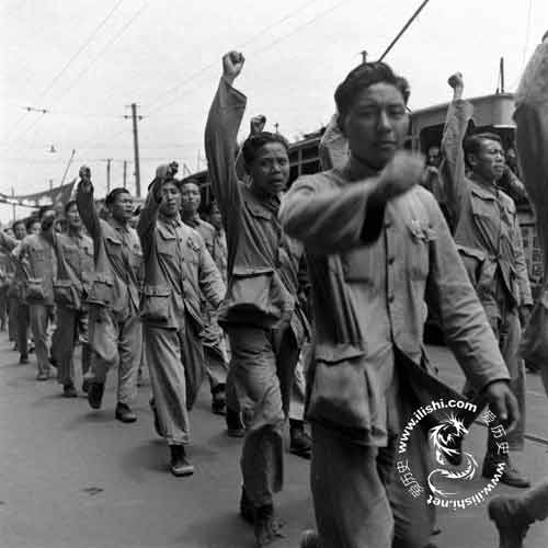 1947年青年团爱国游行