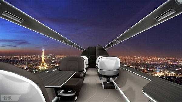 超级科幻：全透明的飞机你敢坐吗？