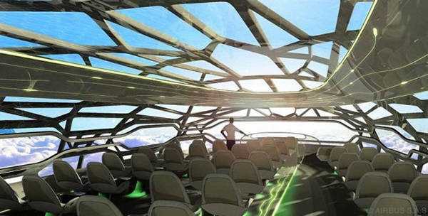 超级科幻：全透明的飞机你敢坐吗？