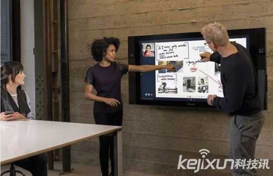 微软推出巨型触屏平板电视Surface Hub：价格不菲